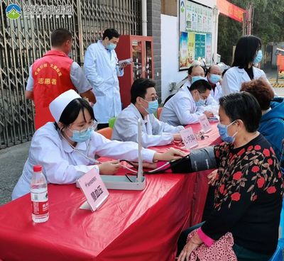 金橋石油苑 為業主辦實事，健康義診暖人心